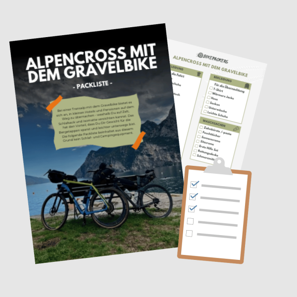 Packliste Alpencross mit dem Gravelbike - Vorschaubild